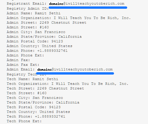 iwillteach whois how to find anyone's email