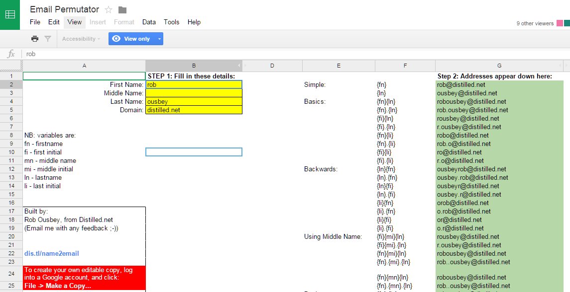 email permutator method - how to find anyone's email