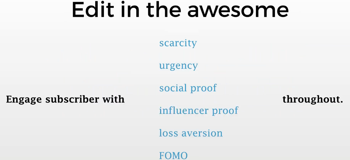 Edit in the awesome