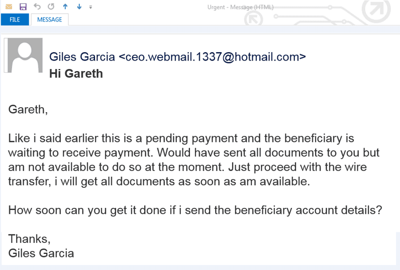 Spam cold email