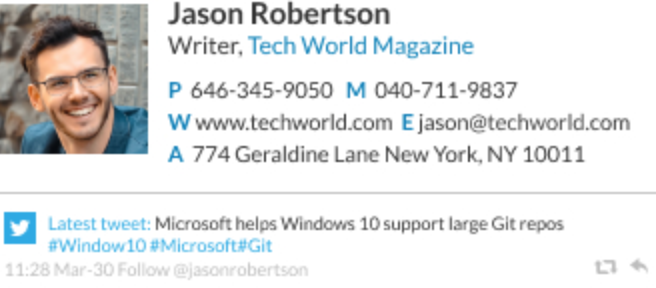Free Email Signature Template Generator By Hubspot